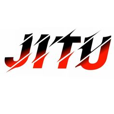 the jttu logo is shown in red and black