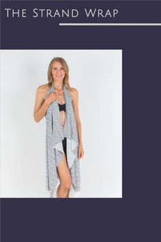 The Strand Wrap is the perfect chic resortwear swimsuit coverup outfit to put on your packing list for vacation, girls trip, spa getaway, or day at the beach. It can be worn 15+ ways as a coverup, dress, skirt, top, set or accessory. It comes with a ring, sash and styling guide in a recyclable fabric pouch. Our products are mindfully made with Repreve® recycled fabric and produced in LA. A portion of all our sales go to women's heart health research. Sleeveless Beachwear Cover-up For Loungewear, Versatile Swimwear For Summer Beach, Versatile Summer Swimwear For Beach, Versatile Summer Beach Swimwear, Versatile Spring Beach Swimwear, Chic 4-way Stretch Swimwear For The Beach, Sleeveless Beach Cover-up For Loungewear, Versatile Summer Swimwear With Built-in Bra, Versatile Swimwear With Built-in Bra For Summer