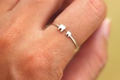 Silver Teeth, Tooth Jewelry, Tooth Ring, Midi Rings Silver, Dental Fun