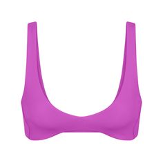 Plunge Top, Swim Top, Wet And Dry, Plunging Neckline, Small Bust, Neon Pink, Get Fit, Tops Designs, Comfort Fit