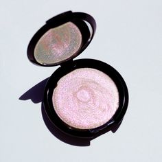 The Faun: A fiery, extraordinarily iridescent new shade that reveals itself as a glowing, dewy electric pink of phenomenal brightness. This is an inspiring, evocative and transformative crème highlighter that applies and wears like prismatic magic. Its fire lies within a translucent suspension, and light is the most important ingredient. Whenever The Faun catches the light—particularly sunlight—it refracts with stunning radiance, and it catches and reflects ambient light in darkness. Inspiration Highlight The Important Things, Sparkly Makeup Products, Unique Makeup Products, Makeup Products To Buy, Iridescent Highlighter, Light In Darkness, Too Faced Highlighter, Swag Makeup, Kesha