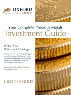 gold coins stacked on top of each other with the words, your complete precious metals investment guide