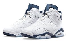 Nike Air Jordan 6 Retro 'Midnight Navy' 2021 White/Midnight Navy CT8529-141 Jordan Retro 6, Air Jordan 6 Retro, Nike Air Jordan 6, Jordan Model, Jordan 6 Retro, Adidas Spezial, Air Jordan Retro, Nike Air Jordans, Nike Dunk High