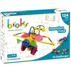 the box contains an assortment of toys for children to play with in it's packaging