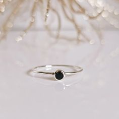 Top Of Ring Height: 4.1 Mm Band Width: 0.9 Mm Center Stone Size: 2.8 Mm Stone: Black Onyx Stone Shape: Round Total Number Of Stones: 1 Metal: 925 Sterling Silver Finish: High Polish 925 Stamped K E E P I N T O U Ch Https://Instagram.Com/Emmaverajewelry Https://Www.Facebook.Com/Emmaveradesign Thank You For Visiting My Shop Silver Dainty Rings, Black Onyx Stone, Black Onyx Ring, Ring Minimalist, Minimalist Ring, Onyx Ring, Onyx Stone, Minimalist Rings, Dainty Ring