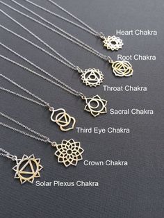 follow for more:) Spirtual Necklaces, Chakra Necklace Crystals, Etsy Necklace, Necklace Spiritual, Sterling Silver Charm Necklace, Silver Charm Necklace, Spiritual Necklace, Necklace Charms, Chakra Necklace