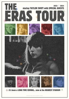 the eras tour poster for their upcoming album