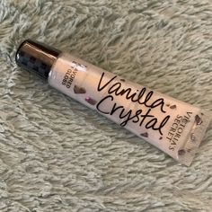 Victoria’s Secret Vanilla Crystal Flavored Lip Gloss. Nwt Victoria Secret Makeup, Lip Gloss Colors, Lip Balm Gloss, Womens Makeup, Lip Balm, Victoria’s Secret