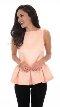 High Tea Peplum Top Spring Evening Peplum Top, Chic Fitted Peplum Top, Chic Fitted Peplum Top For Night Out, Chic Fitted Peplum Top For Date Night, Fitted Chic Peplum Top For Night Out, Chic Peplum Top For Night Out, Chic Peplum Top For Evening, Party Peplum Top With Ruffles, Chic Fitted Peplum Top For Party