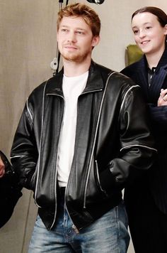 Joe Alwyn Leather Jacket Joe Alwyn, Soft Wool, Your Skin, Shirt Style, Tights, Leather Jacket, Human, Wool, Skin