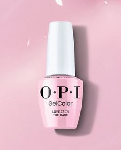 OPI Gel #GC T69 - Love Is In The Bare / Intelli-Gel Opi Love Is In The Bare, Pink Gel Nail Polish, Interview Nails, Soft Pink Nails, Pink Gel Nails, Long Lasting Nail Polish, Gel Lamp, Pink Gel, Pink Nail Polish