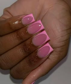 Nails On Black Women, Paris House, Pink Tip Nails, Feminine Hygiene Products, Overlay Nails, Gel Toe Nails