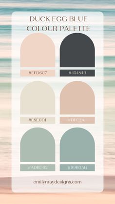 the color palette for mood board