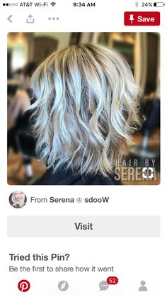 Shoulder Length Hair With Choppy Layers, Hair Inspiration Color Blonde, Blonde Highlights On Dark Hair, Bob Haircut Curly, Lob Hairstyle, Hair Color Purple, Cut Her Hair