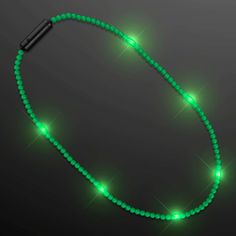 PRICES MAY VARY. FUN FEATURES: LED Necklace is 30" Long With 5 Light Up Beads Evenly Spaced Out Between Non-Light Up Beads in Green EASY TO USE: Simply Flip a Switch to Activate- LEDs will Shine a Bright Steady Light PERFECT FOR ANY OCCASION: St. Patricks Day, Halloween, Mardi Gras Parades, Raves, Music Festivals, Concerts, Birthday Parties & More SHINE ON & ON: Batteries are Replaceable so Lighted Necklaces Can Be Used for Multiple Events PREMIUM QUALITY & SAFE: Contains Low Mercury Batteries, Led Necklace, Led Necklaces, Mardi Gras Parade, Green Beaded Necklace, Mardi Gras Beads, Green Beads, Keep It Classy, Accessories Jewelry Necklace, Music Festivals