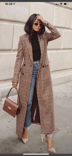 Winteroutfits Chic, Adrette Outfits, Chique Outfit, Looks Jeans, Fest Outfits, Looks Street Style, Trendy Fall, Coat Outfits, Mode Inspo