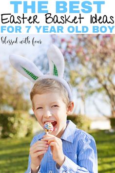 Oh wow, these are the best Easter basket ideas for 7 year old boy that I have ever seen.  Can't wait for Easter morning. Simple Easter Baskets, Easter Morning