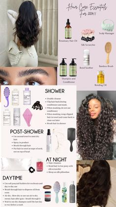 Long Full Hair, Hair Must Haves, Wavy Hair Care, Curly Hair Care Routine, Rosemary Oil For Hair