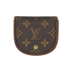 Louis Vuitton vintage coin pouch in brown monogram coated canvas with a top flap opening and gold snap button closure revealing a brown inner lining and three pockets. Brand = Louis Vuitton Condition = 6/10, Vintage. Wear to trim, discolouration in canvas around snap button hardware, tearing and staining to inner lining. Material = Coated Canvas Hardware = Gold Dimensions = 3.75" x 3.5" x 0.75" SKU = 23627-5 Louis Vuitton Coin Purse, Louis Vuitton Vintage, Vintage Louis Vuitton, Coin Pouch, Sneaker Collection, Scarf Jewelry, Vintage Wear, Men's Collection, New Bag