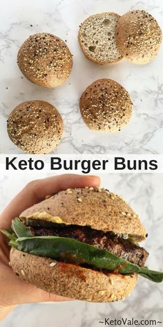 the keto burger buns have been made with whole wheat and lettuce