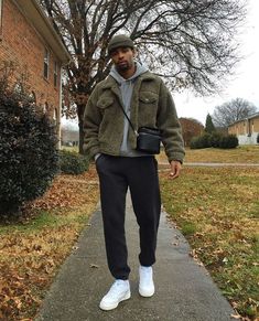 Indie Outfits Men, Mens Fall Outfits, Black Men Street Fashion, Men Street Fashion, Fall Outfits Men, Mens Outfit Inspiration, Men In Black