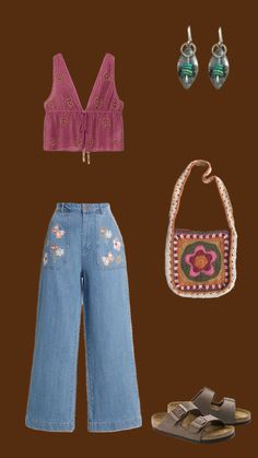 Spring Camping Outfits, Spring Camping, Hawaii Outfits, Camping Outfits, Outfit Inspiration Fall, Hippie Outfits, Outfits Casual, Spring Outfits Casual