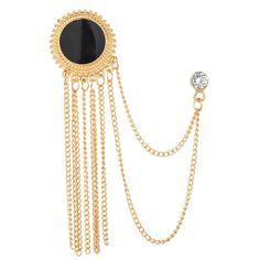 PRICES MAY VARY. The cute and beautiful gold plated geometry tassel brooch pins made of zinc alloy, stylish and attractive.can be decorated to suit, banquet clothing, clothing embellishment, wedding, etc.A fashionable lapel pin for men.It's a beautiful piece of jewellery that you will cherish. Men's crystal lapel pins are nice accessory for a suit. Men's fashion rose flower/ violin /five-pointed star crystal pins add a stylish touch to your formal attire. You can even add it to your tie as a tie Gold Chain Brooch For Gifts, Gold Brooches With Chain For Gifts, Gold Chain Brooches For Party, Gold Chain Brooch For Party, Gold Brooches With Chain For Party, Gold Party Brooch With Chain, Shirt Collar Pins, Buy Gold And Silver, Lapel Brooch