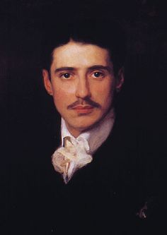 a painting of a man with a moustache on his face