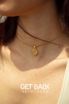 all the st. christopher surf jewelry you could imagine ;) shop our site to check it out for yourself! Back Necklaces, Surf Jewelry, Herringbone Chain, St Christopher, Back Necklace, Trends 2024, Gold Collection, Get Back, Necklace Designs