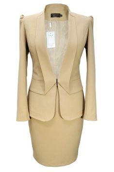 Female Suits, Mode Mantel, Woman Suit, Shoes Business, Office Suit, Chic Skirts, Womens Dress Suits, Woman Suit Fashion