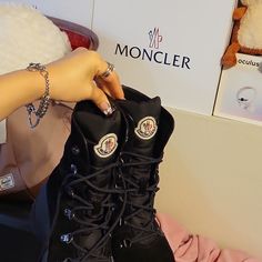 Moncler Resile Trek Lace-Up Boots Womens Size 6.5 Water Repellent Suede And Nylon Sole Height 8.5 Cm Italian Leather Lining Just Purchased And Worn A Handful Of Times For A Winter Snow Trip. Incredibly Versatile, Stylish, And Non-Slip For Reliable Outdoor Adventuring! In Excellent Condition. Comes Shipped With Original Box And Dust Bag!! All Weather Boots, Snow Trip, Weather Boots, Boots Womens, Winter Snow, Lace Up Boots, Italian Leather, Repellent, Water Repellent