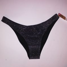 Victoria Secret Pink Swim Bikini Bottom Xs Black Silver Glitter Shimmer Brazilian New With Tags *Bundle To Save Chavonne11 050124 Shiny Stretch Swimwear For Parties, Glamorous Sequined Swimwear For Night Out, Glamorous Night Out Swimwear With Sequins, Silver Glitter Bottoms For Night Out, Black Glitter Bottoms For Evening, Black Glitter Bottoms, Fitted Glitter Swimwear, Glamorous Shimmer Swimwear For Parties, Fitted Glitter Swimwear For Swimming