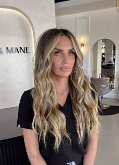 #blondebalayage #dimensionalblonde #bronde #brondebalayage #fall2024 #hairinspo #blondehairinspo #brondehairinspo Dimensional Bronde, Bronde Balayage, Dimensional Blonde, Dimensional Color, Blonde Balayage, Fall Hair, Blue Hair, Blue Eyes