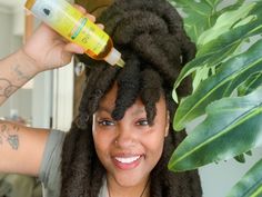 🗣️ This is a reminder to moisturize your scalp! Cold weather can make it feel like the moisture is being zapped out of your hair & scalp. 😫 Use our Island Oil for daily nourishment, regardless of what style you’re rockin’ at the moment! | 📸: @mykeltrent (IG) #JamaicanMangoAndLime #MangoAndLime #NaturalHair #NaturalHairstyles #FauxLocs #JumboFauxLocs #ScalpCare #MyUniversalVIP Jumbo Faux Locs, Loc Care, Jamaican Mango And Lime, Protective Style, Dull Hair, Manuka Honey, Dry Scalp, Scalp Care, Hair Scalp