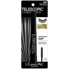 -New,Unopened -Intense Length -Formula Seperates And Combs Lashes -Shade Is Carbon Black 935 -Precision Brush -Provides Volume With No Clumps Telescopic Mascara, Longer Lashes, Black Pigment, Lengthening Mascara, Best Mascara, Fred Meyer, Eye Mascara, Lower Lashes, Black Mascara