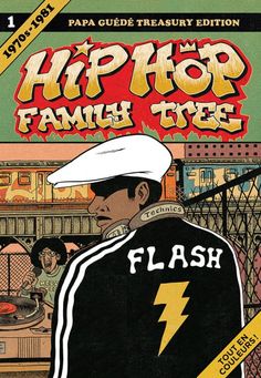 the cover to hip hop family tree flash, featuring an image of a man in a sailor's uniform