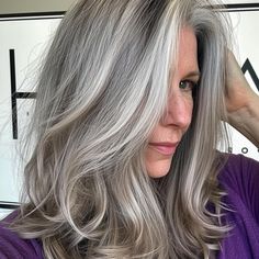 Soft Ash Blonde Soft Ash Blonde, Colors For Gray Hair, Hair Clours, White Hair With Lowlights, Fine Hair Cuts, Hair Blending, 2023 Hair