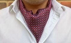 CASSIAN Woven Silk Cravat #cravat #ascot #tie #daycravat #silkcravat #silk #cravats #ascots #madeinengland #wedding #groom #groomswear #weddingideas #idea #grooms #style #weddingstyle #outfit #inspiration #weddingguest #guest #usher #ushers #buybritish #accessories #dapper #gentleman #cravatclub #pink #red #redcravat Tiffany Bridesmaid Dresses, Wedding Guest Men, Tie Ideas, Beautiful Wedding Reception, Silk Accessories, Wedding Decor Elegant, Guest Outfit, Trendy Wedding