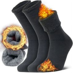 Thermal Heat, Heated Socks, Thermal Socks, Winter Comfort, Mens Thermals, Winter Socks, Socks For Men, Wool Socks, Warm Winter