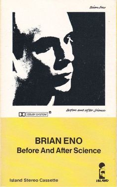 an old book with the title brain eno before and after science