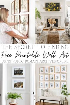 the secret to finding free printable wall art using public domain archivess online