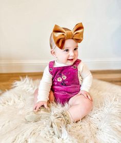 Perfect for Fall, Holiday, & winter! Dress it up or dress it down! Super soft & stretchy! **pictured in our Toddler Original Headwrap Baby Fits, Mini Bows, Winter Dress, Small Bows, Head Wraps, Free Giveaway, Newborn Baby, Hair Bows, Caramel