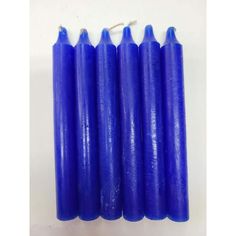 6-Inch Spell Candle / Six Inch Blue Candles / Pack of 6 Candles -Candles Prayers And Blessings, Candle Images, Dinner Candle, Candle Stands, Spell Candle, Stone Candles, Incense Burner Holder, Color Composition, Oil Warmer