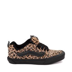 Vans Knu Skool Skate Shoe - Leopard Print Leopard Print Vans, Vans Warped Tour, Fun Shoes, Trendy Shoes Sneakers, Shoe Wishlist, Skate Shoe, Shoe Inspo, Girly Shoes, Snowboard Boots