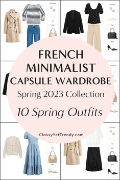 Paris Wardrobe, French Capsule Wardrobe, French Minimalist, French Wardrobe, Classy Yet Trendy, French Lifestyle, Capsule Wardrobe Work, Summer Fashions, Travel Capsule Wardrobe