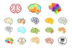 the different types of brain symbols are shown