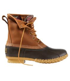 Women’s Bean Boots, 8" GORE-TEX/Insulated | L.L.Bean Boots at L.L.Bean Llbean Boots, Tan Brown Shoes, Ll Bean Duck Boots, Ll Bean Boots, Ll Bean Women, Unique Fits, Rubber Boot, Bean Boots, Ll Bean Boot