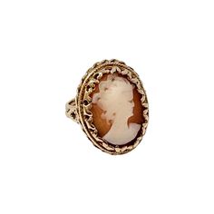 14K Gold Cameo Ring Designer = Jewelry Size = 4 Material = 14K Gold Condition = Good Location: Glencoe Item Number: 748-105 Item ID: 303757 Category: Ring Cameo 14k Gold Ring, Oval Cameo Yellow Gold Ring, Yellow Gold Cameo Ring Fine Jewelry, 14k Gold Cameo Ring, Oval Yellow Gold Cameo Ring, Cameo 14k Gold Rings For Anniversary, Fine Jewelry Cameo Ring For Anniversary, 14k Gold Cameo Ring Fine Jewelry, Gold Oval Cameo Rings