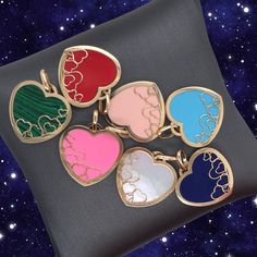 𝓦𝓮𝓵𝓬𝓸𝓶𝓮 𝓽𝓸 𝓛𝓲𝓸𝓷𝓱𝓮𝓪𝓻𝓽 𝓳𝓮𝔀𝓮𝓵𝓻𝔂 𝓢𝓱𝓸𝓹 ♥ Lovely Inlay Gemstone Padlock Heart Charms crafted in 14K Italian Gold with the choice of Red Coral, Peach Coral, Pink Paste, Lapis, Mother of Pearl, Turquoise, or Malachite. This beautiful and delicately designed multiple hearts within a heart Charm, is perfect for anyone near and dear. The Chain in the pictures are not included and for display purposes only. Please allow 1-5 weeks for delivery. *Please check measurements below, i Luxury Heart-shaped Enamel Jewelry, Multicolor Double Heart Jewelry For Valentine's Day, Multicolor Gemstone Jewelry For Valentine's Day, Valentine's Day Multicolor Double Heart Jewelry, Multicolor Heart Charm Jewelry For Mother's Day, Multicolor Heart-shaped Charm Jewelry, Multicolor Heart-shaped Charms Jewelry, Multicolor Enamel Heart-shaped Jewelry, Multicolor Enamel Heart Jewelry