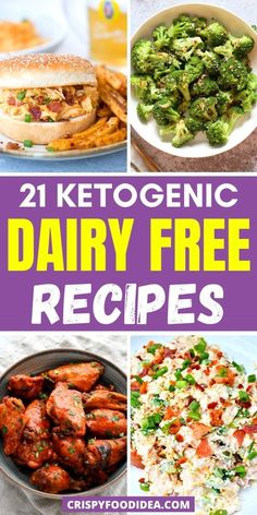 21 ketogenic dairy free recipes